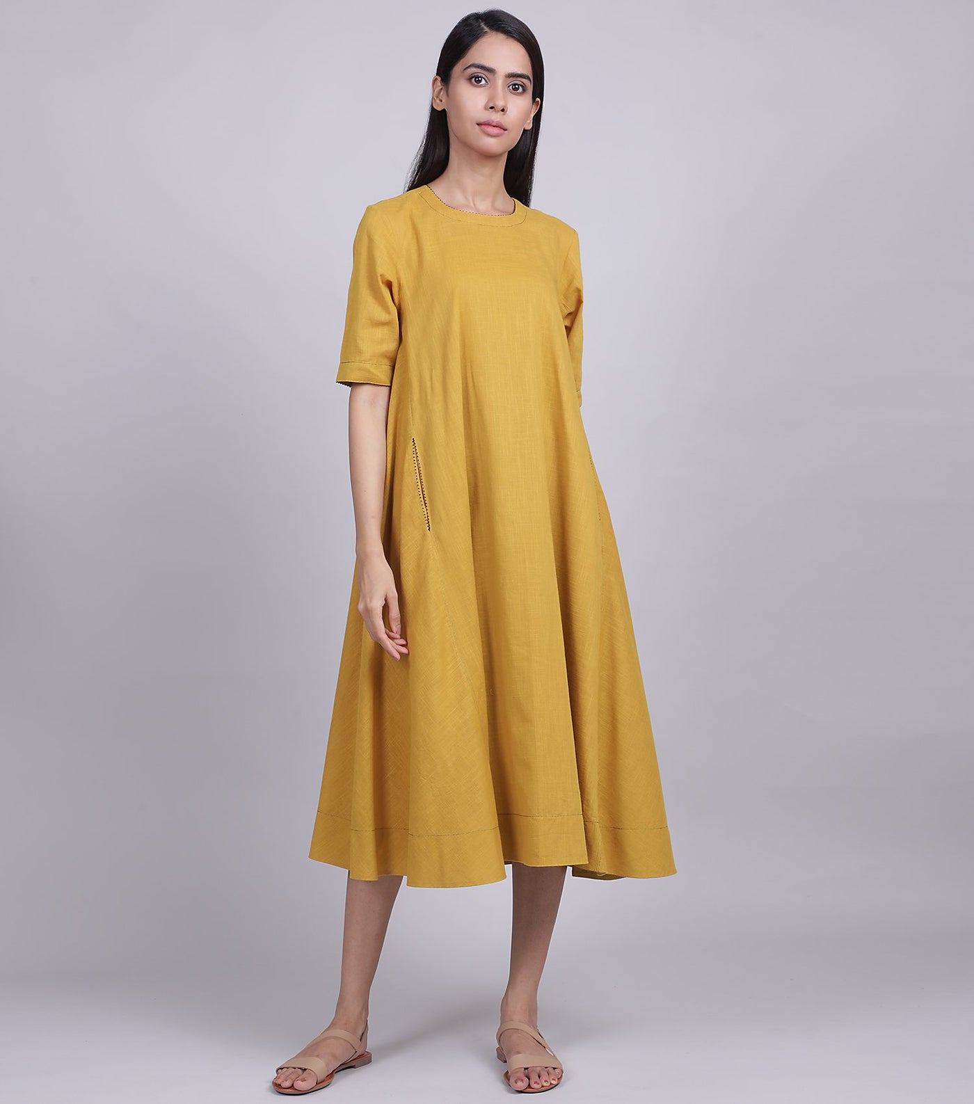 Cotton Linen Dress