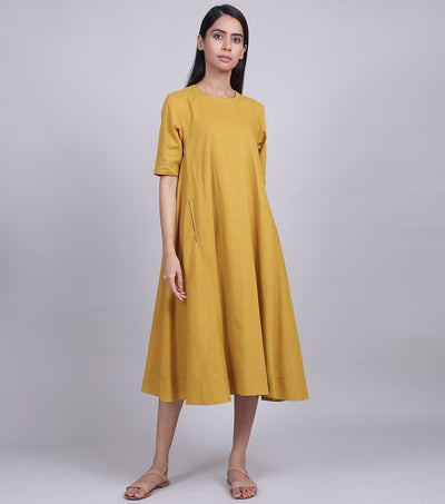 Cotton Linen Dress