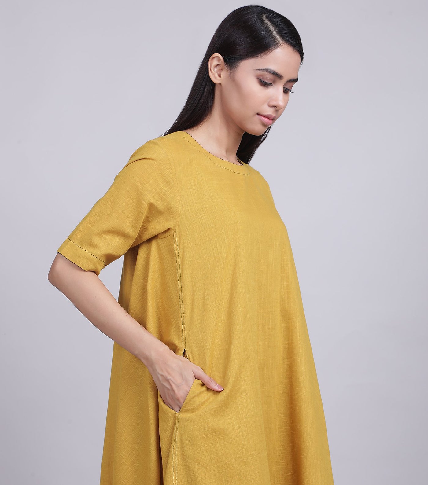 Cotton Linen Dress