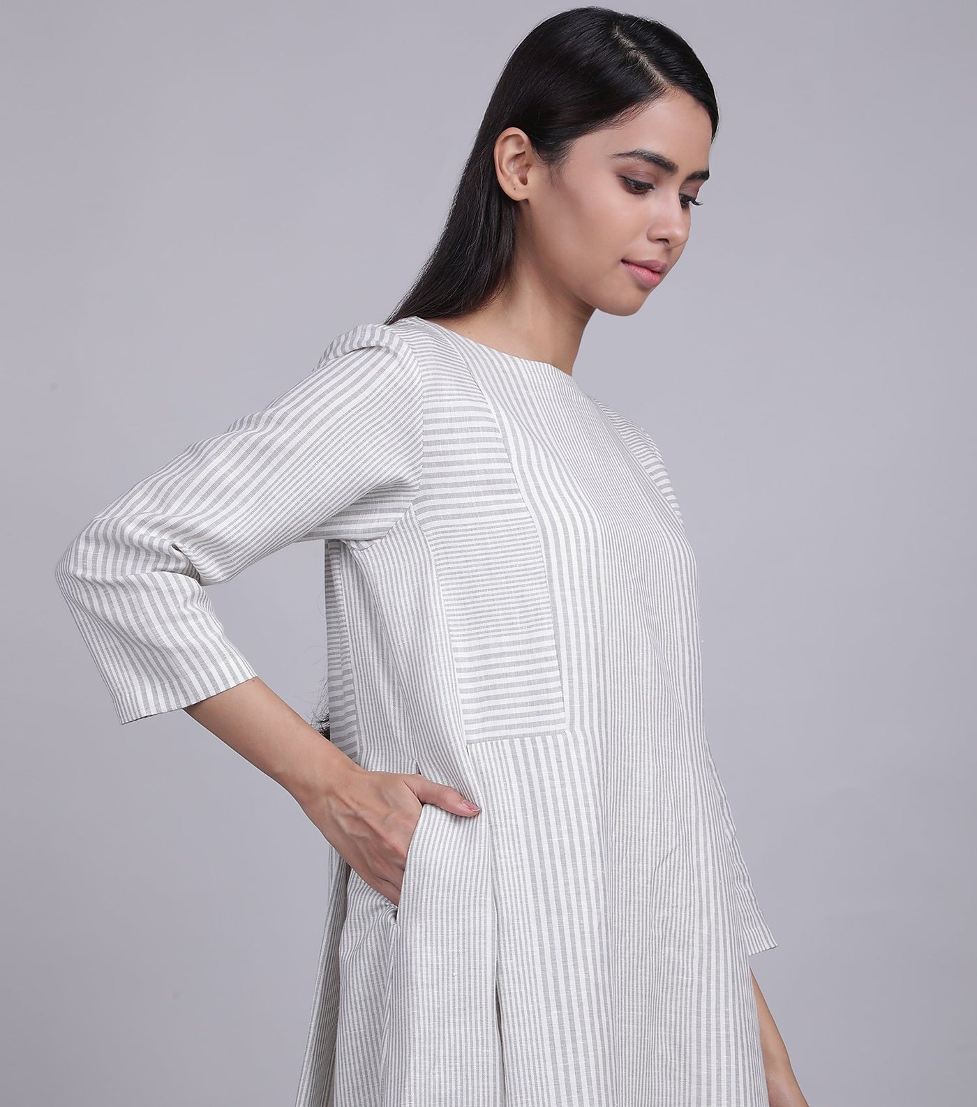 Natural Summer Cotton Linen Dress