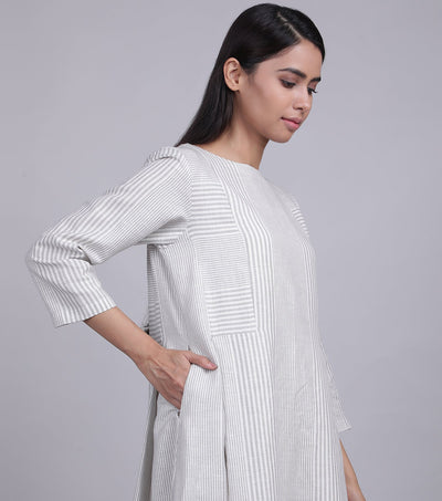 Natural Summer Cotton Linen Dress