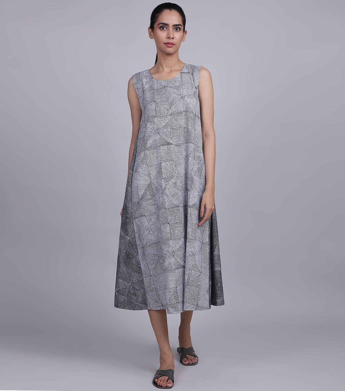 White Cotton Cambric Dress