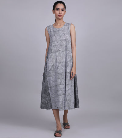 White Cotton Cambric Dress