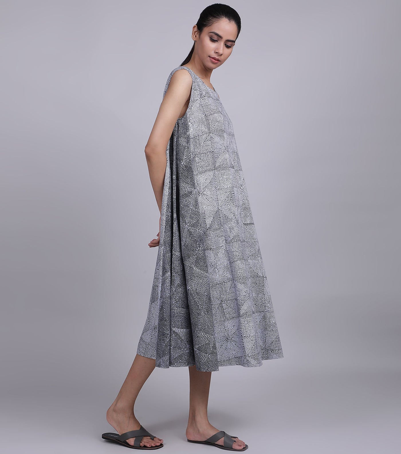 White Cotton Cambric Dress