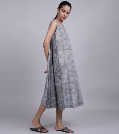 White Cotton Cambric Dress