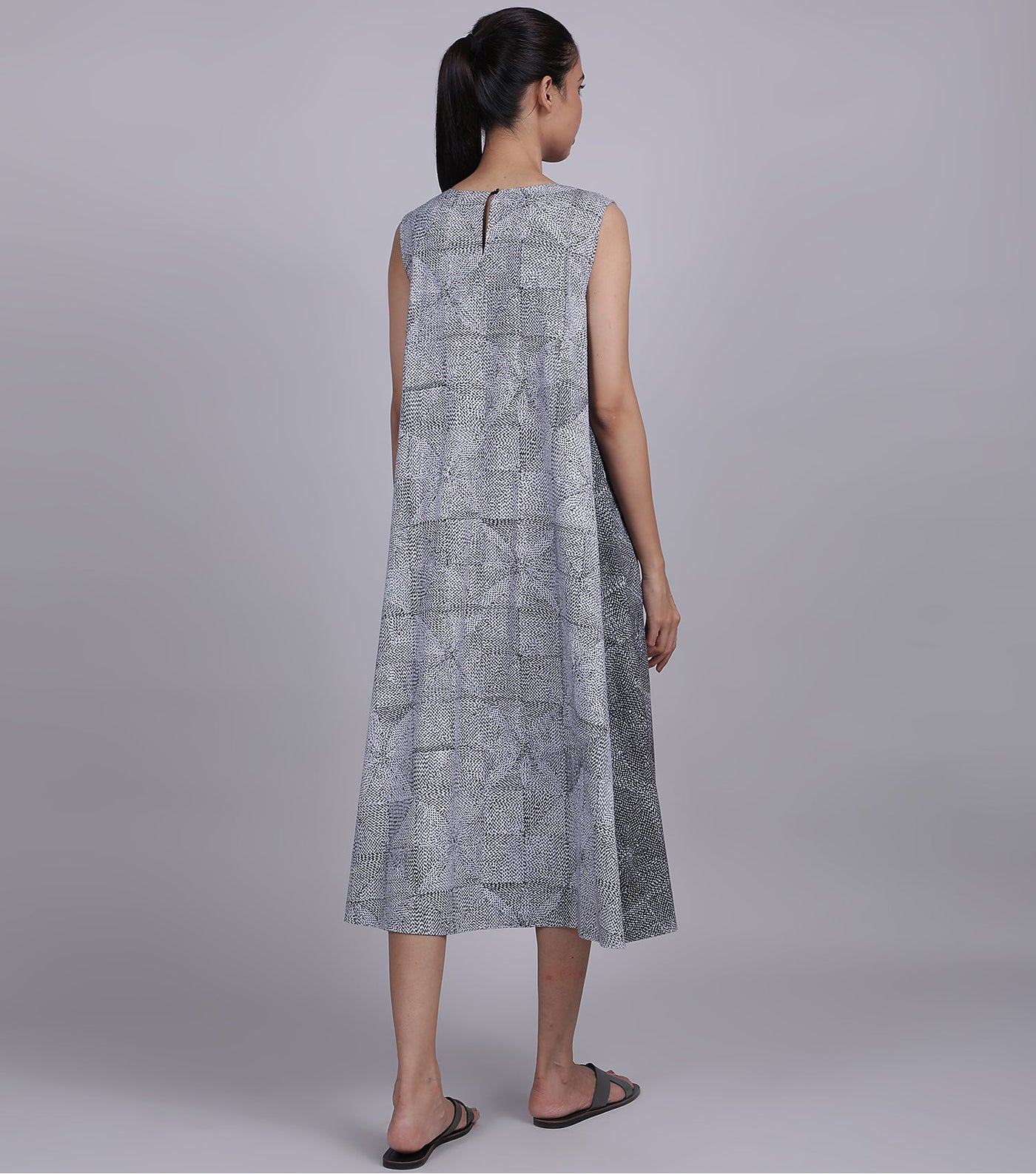 White Cotton Cambric Dress