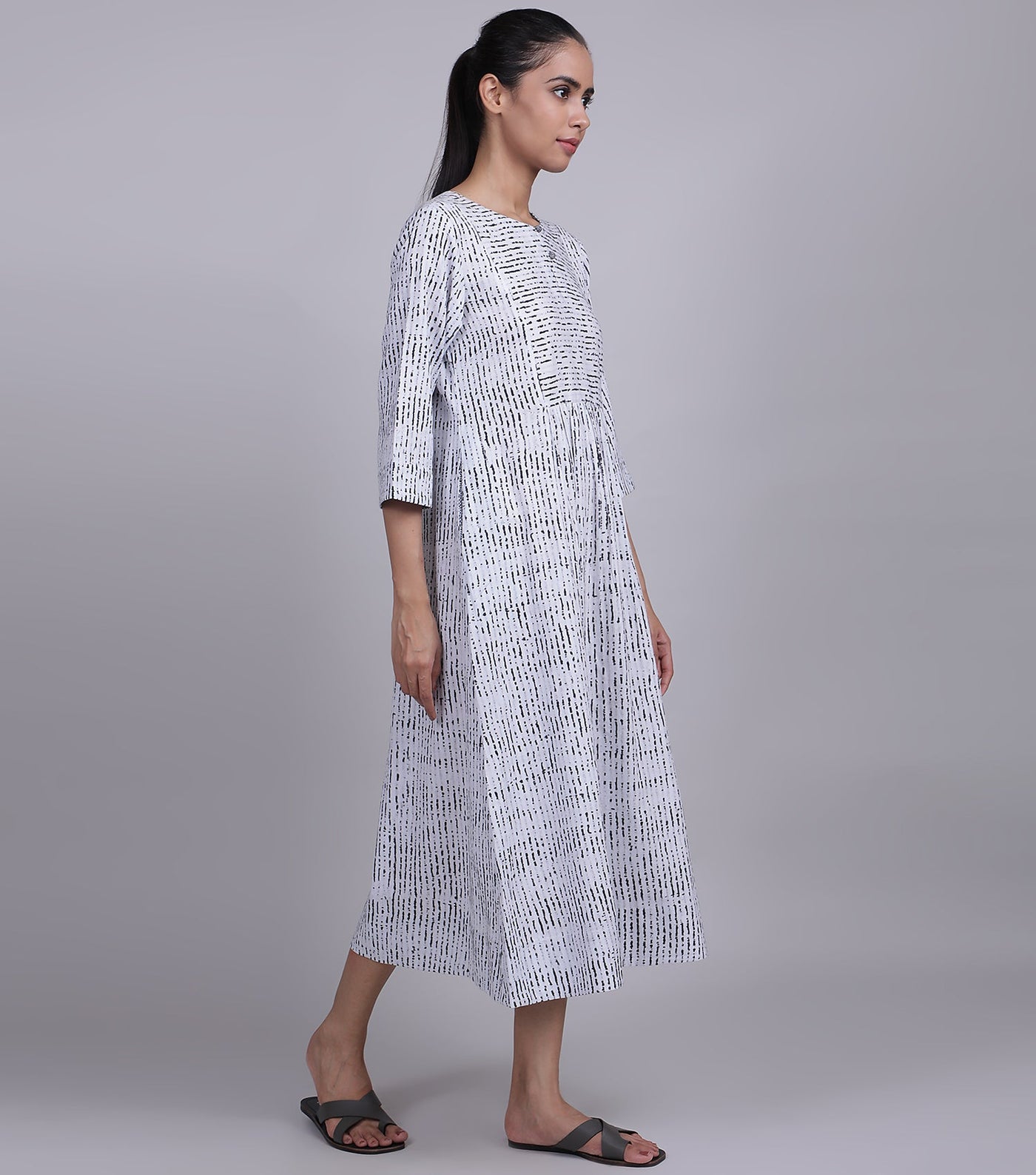 White Cotton Dress