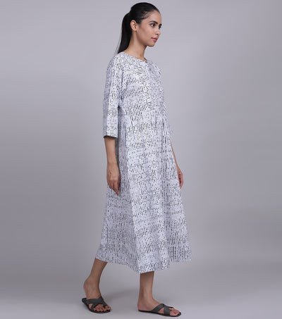 White Cotton Dress