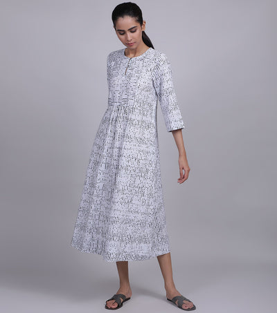 White Cotton Dress