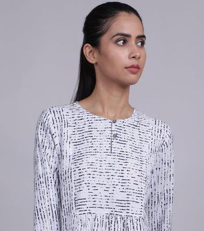 White Cotton Dress