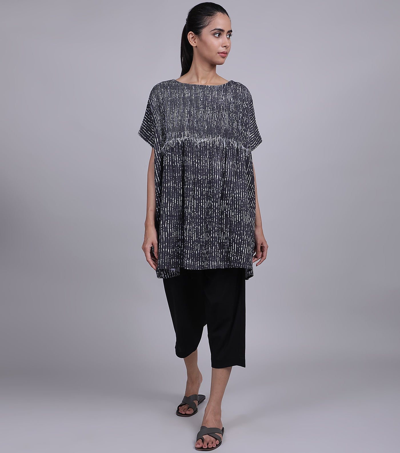 Black Cotton Top