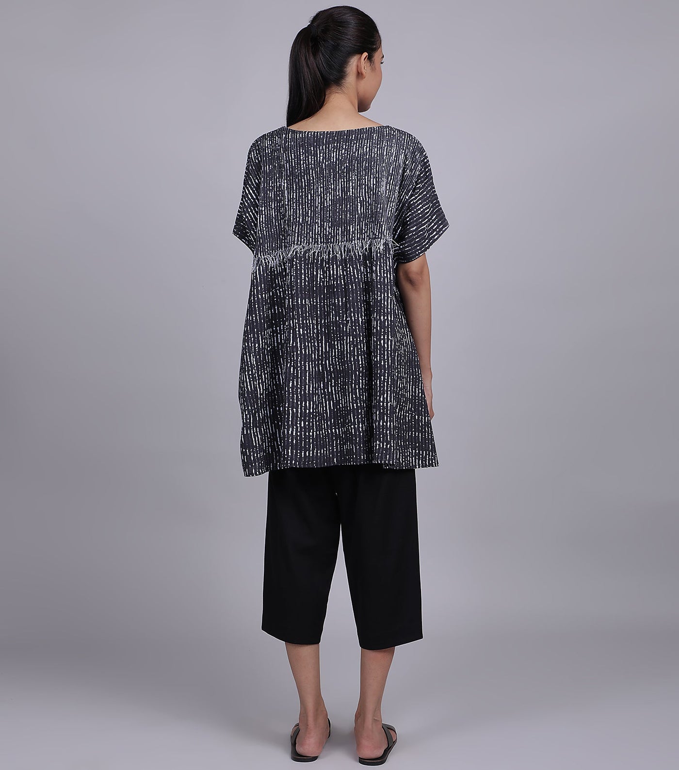Black Cotton Top