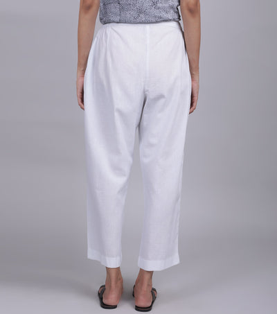 White Cotton Pant