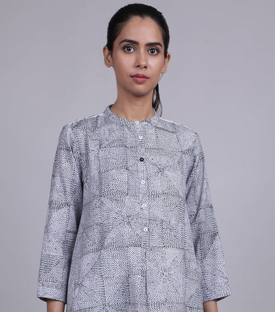 Black & White Cotton Tunic