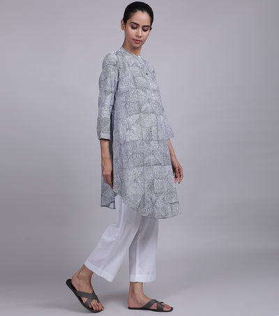 Black & White Cotton Tunic