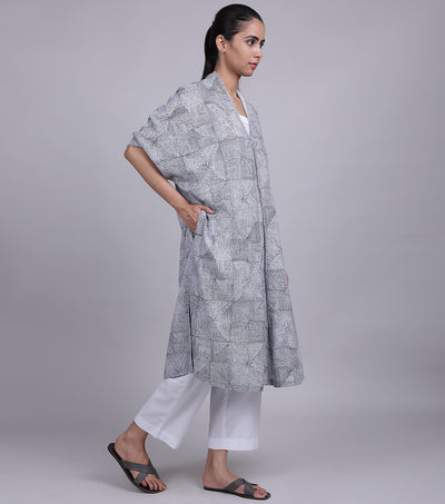 White Cotton Kaftan