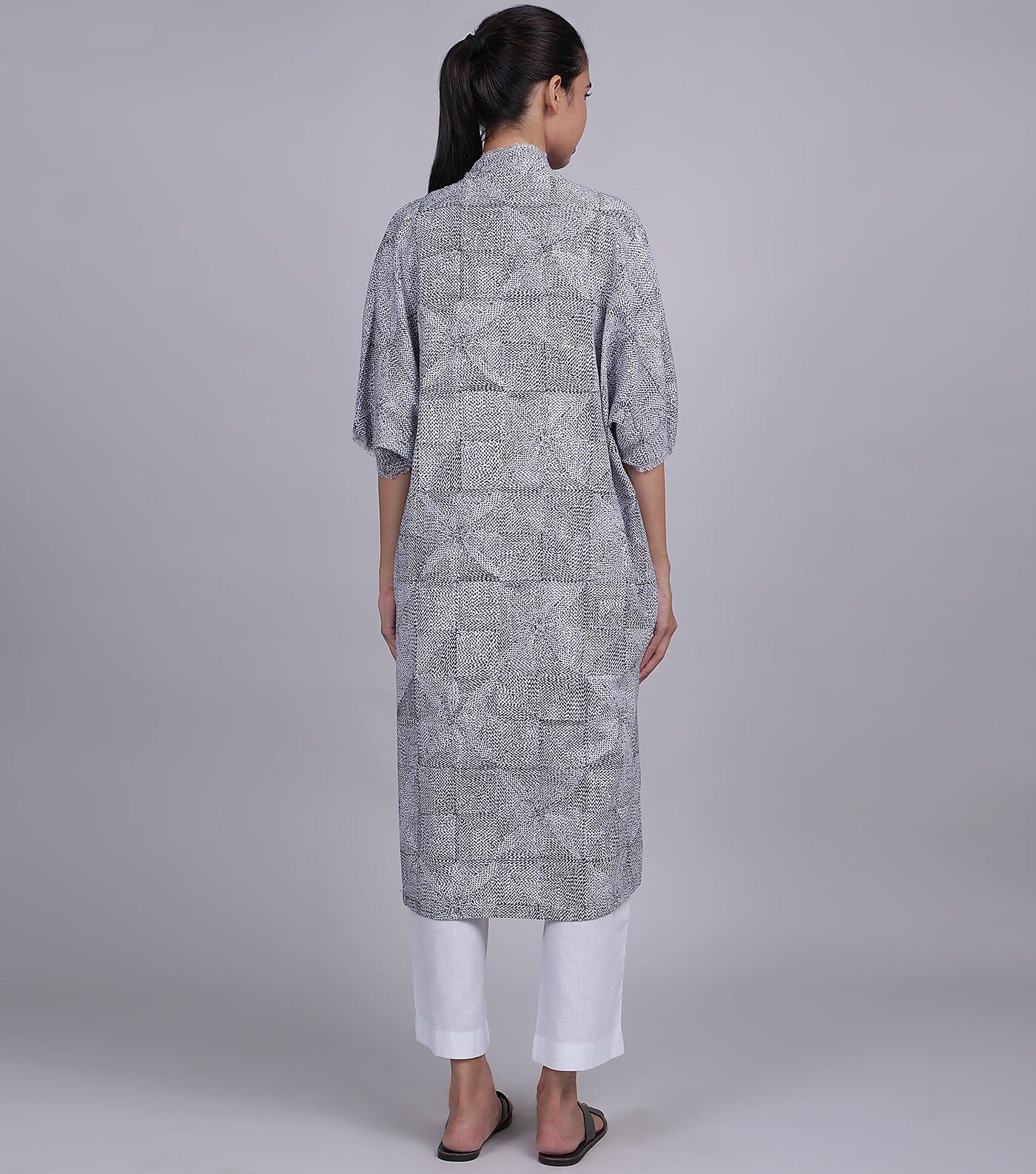 White Cotton Kaftan