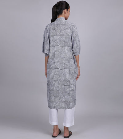 White Cotton Kaftan