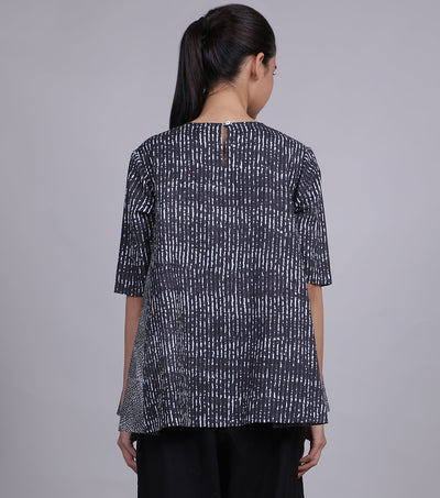 Black & White Cotton Top