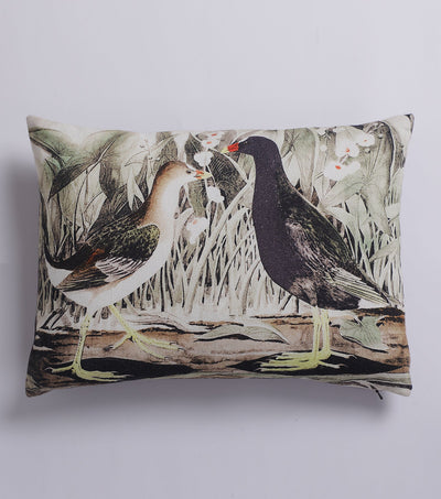 Bird Printed Cushion Cover