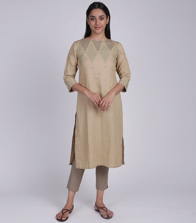 Veg Embroidered kurta