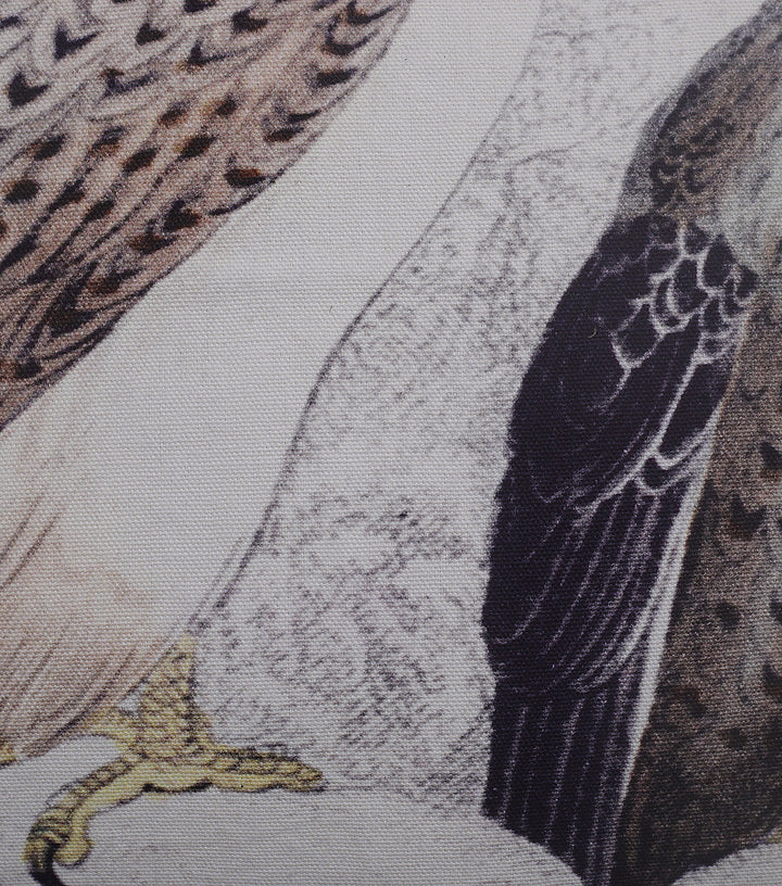 Natural Egle Printed Cushion Cover