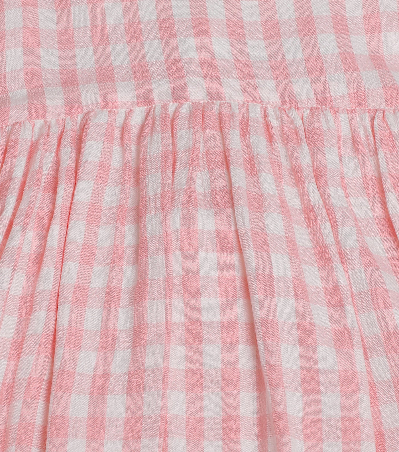 Peach flared dress