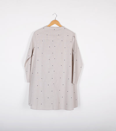 Beige Cotton printed Shirt