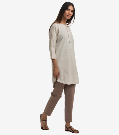 Ivory Khadi Kurti