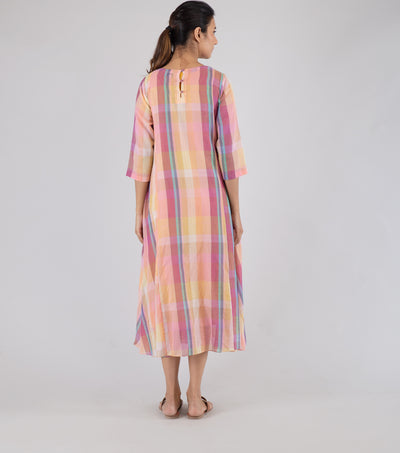 Multicolor Cotton Dress
