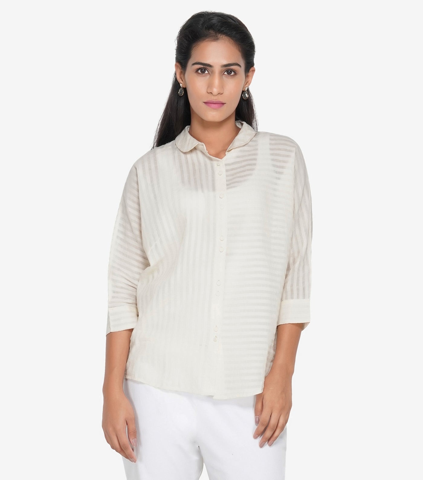 Natural cotton shirt