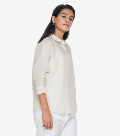 Natural cotton shirt