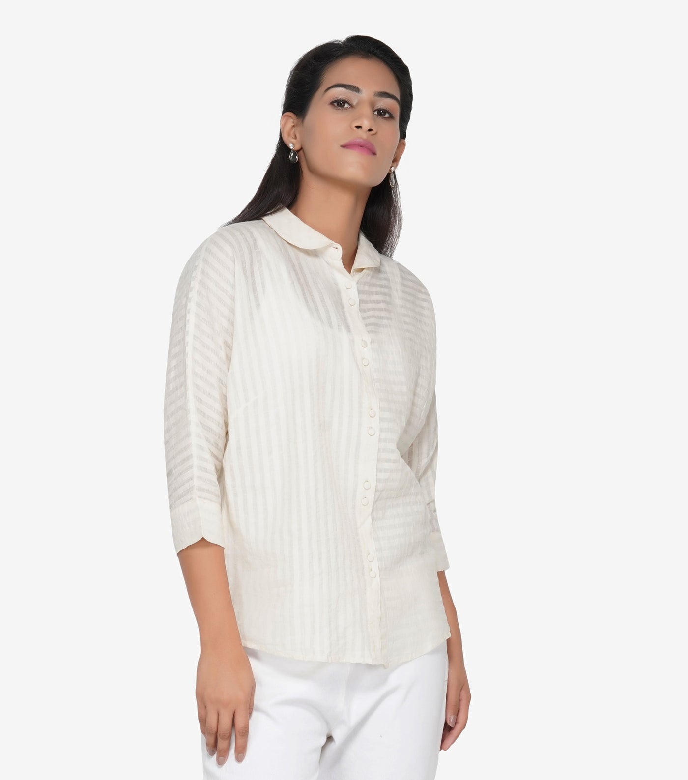 Natural cotton shirt