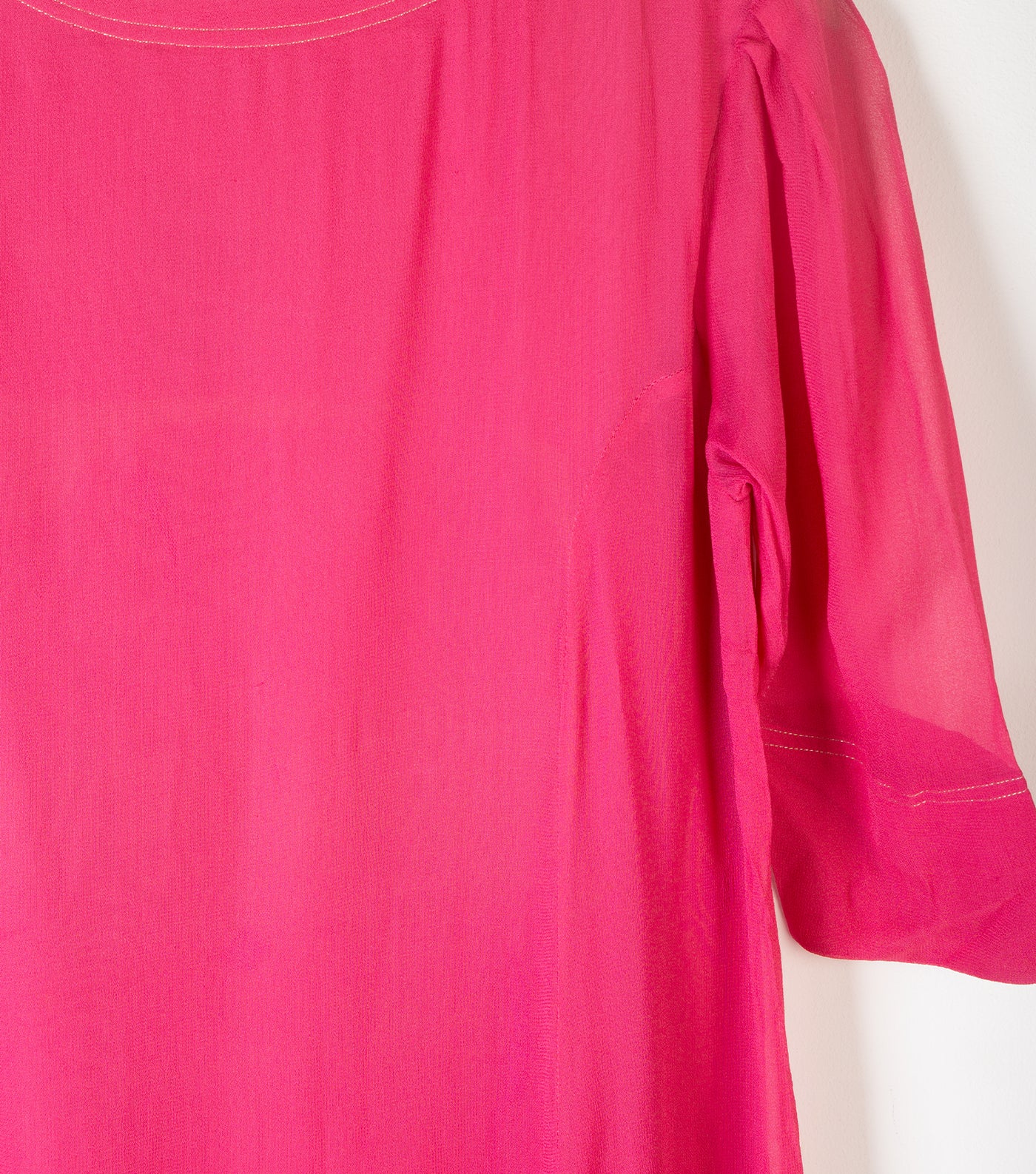 Pink Georgette Dress