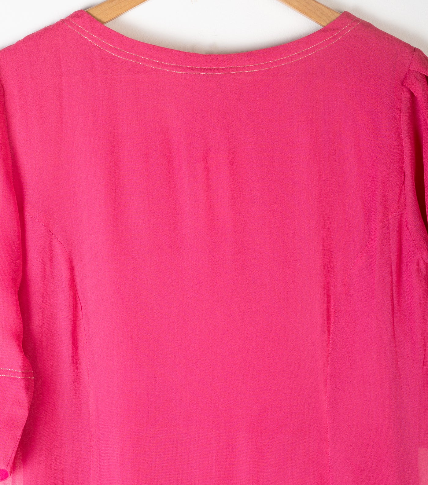 Pink Georgette Dress
