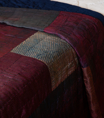 Multicolor Silk Quilt
