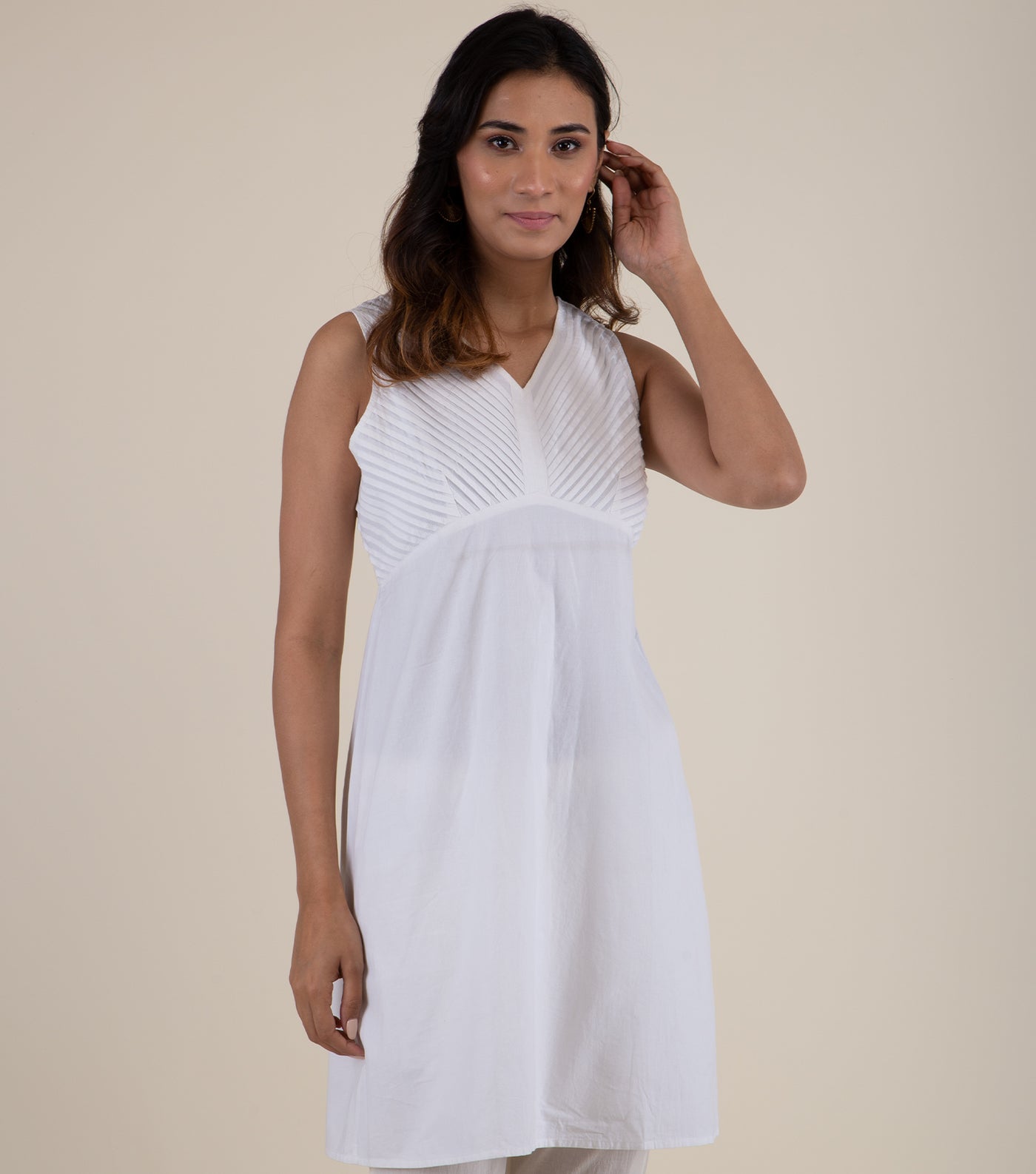 White Cotton Tunic