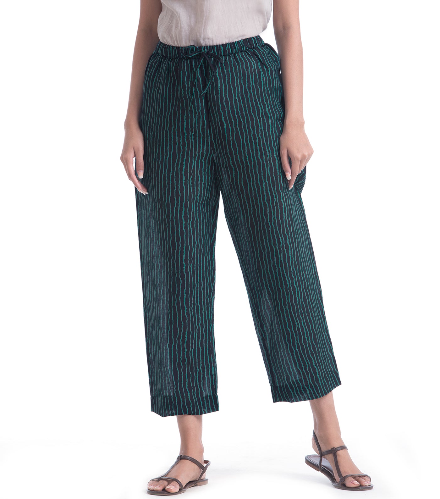 Teal Cotton Loungewear Set