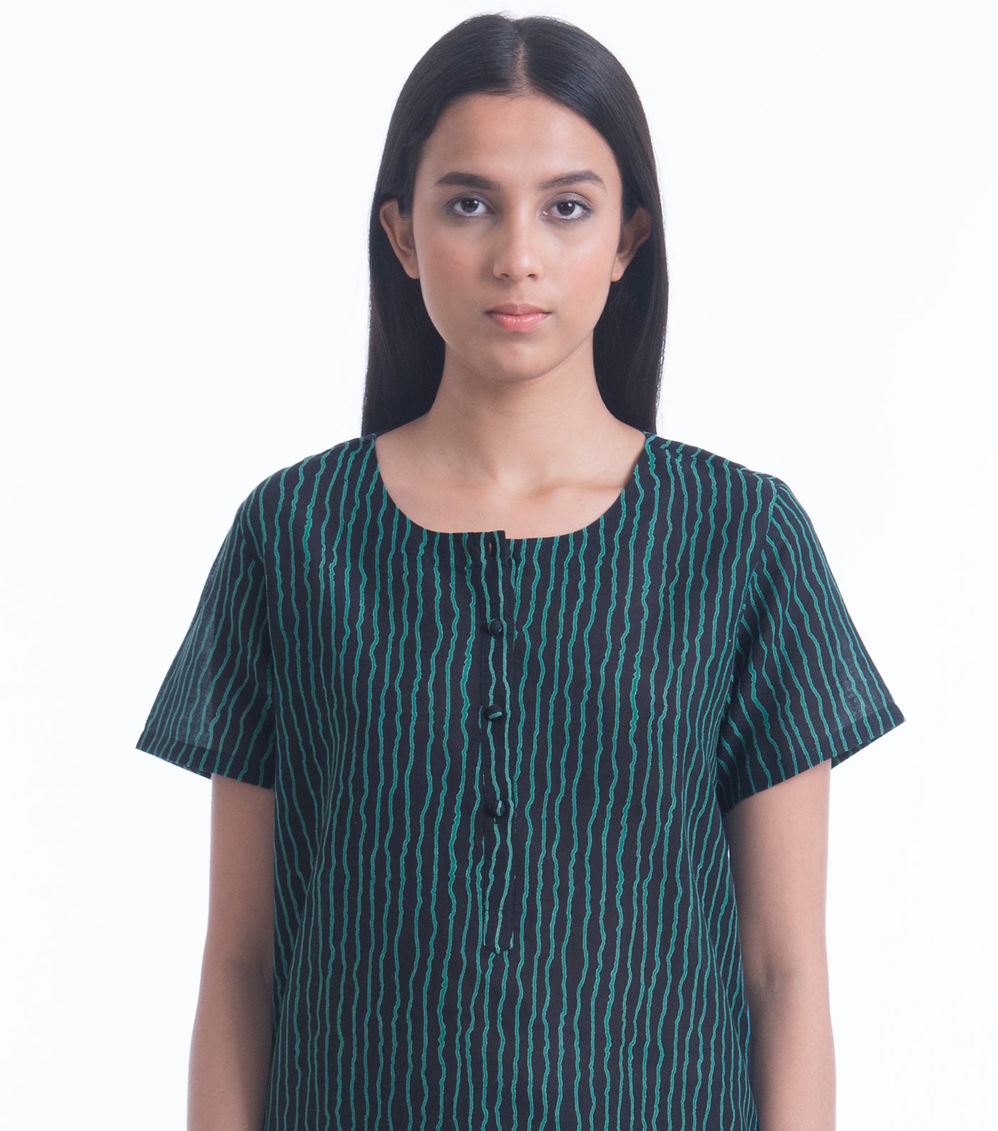 Teal Cotton Loungewear Set