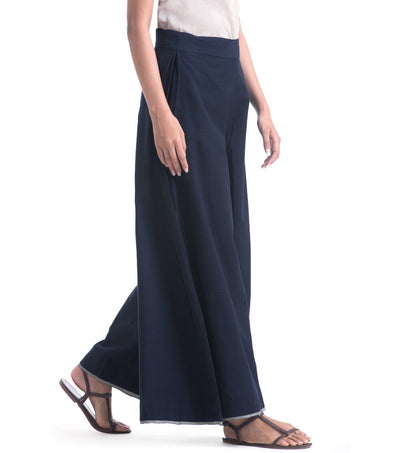 Blue khadi Pant