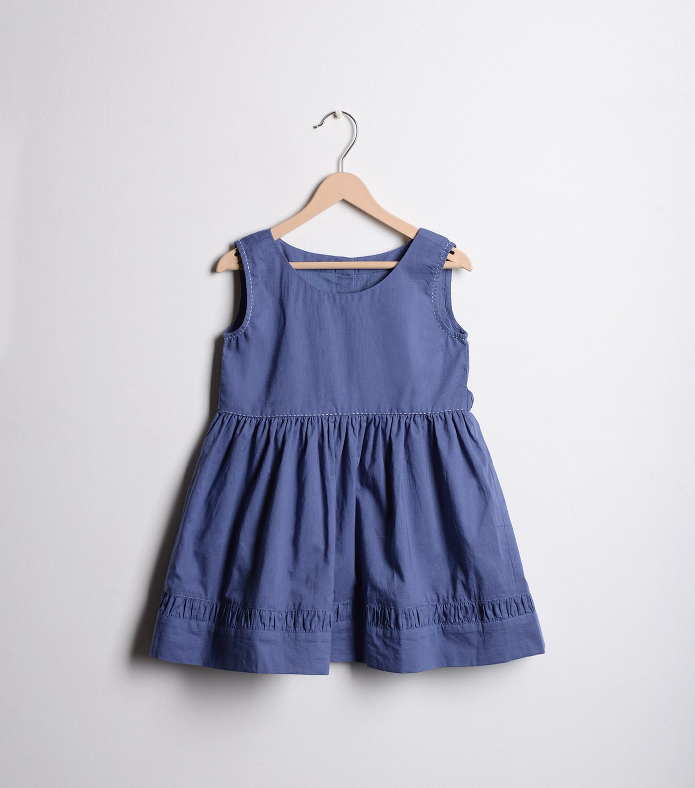 Blue Cotton Dress