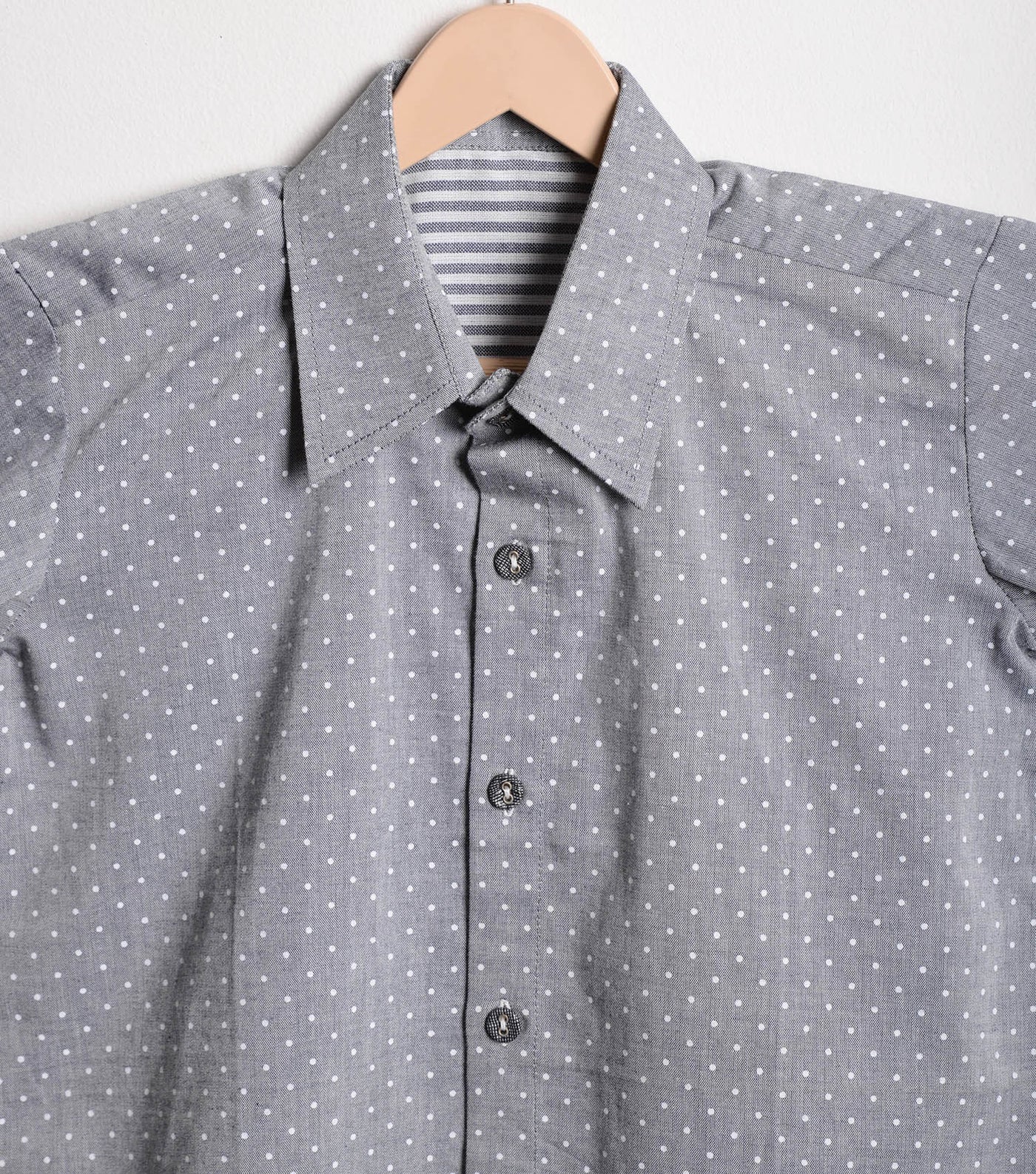 Grey Cotton Shirt