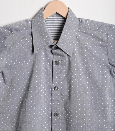 Grey Cotton Shirt