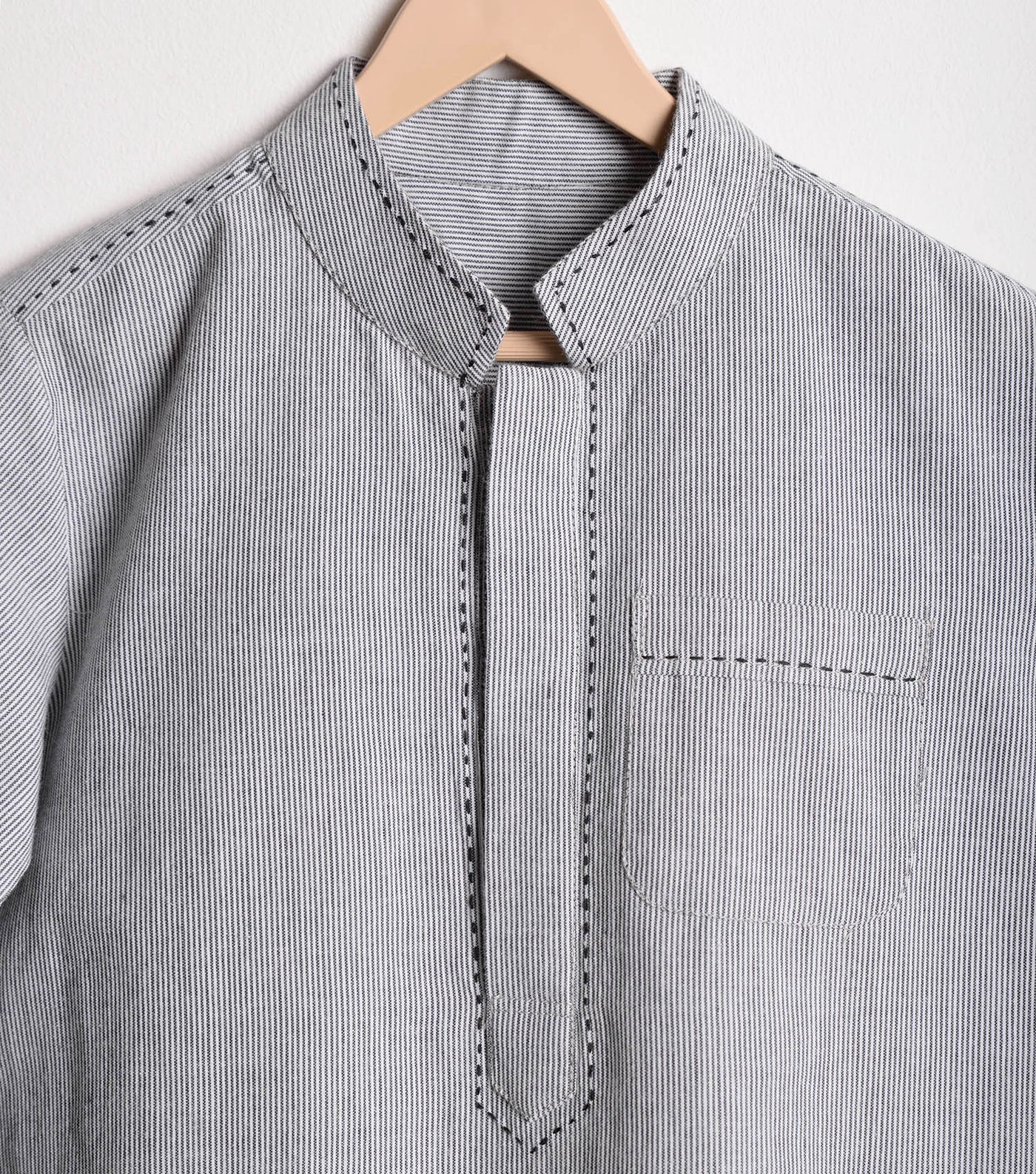 Grey Cotton Kurta