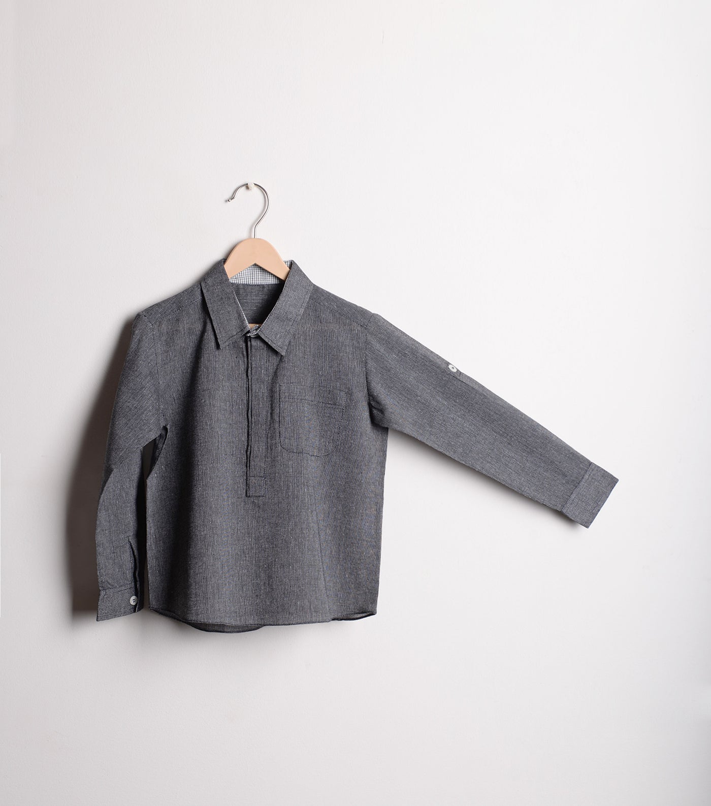 Black Cotton Shirt