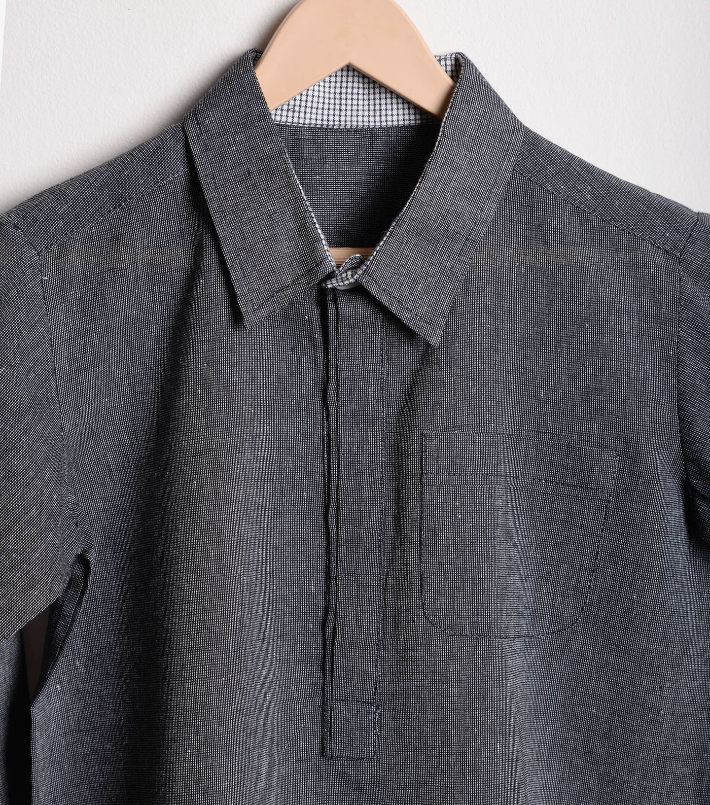 Black Cotton Shirt