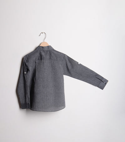 Black Cotton Shirt