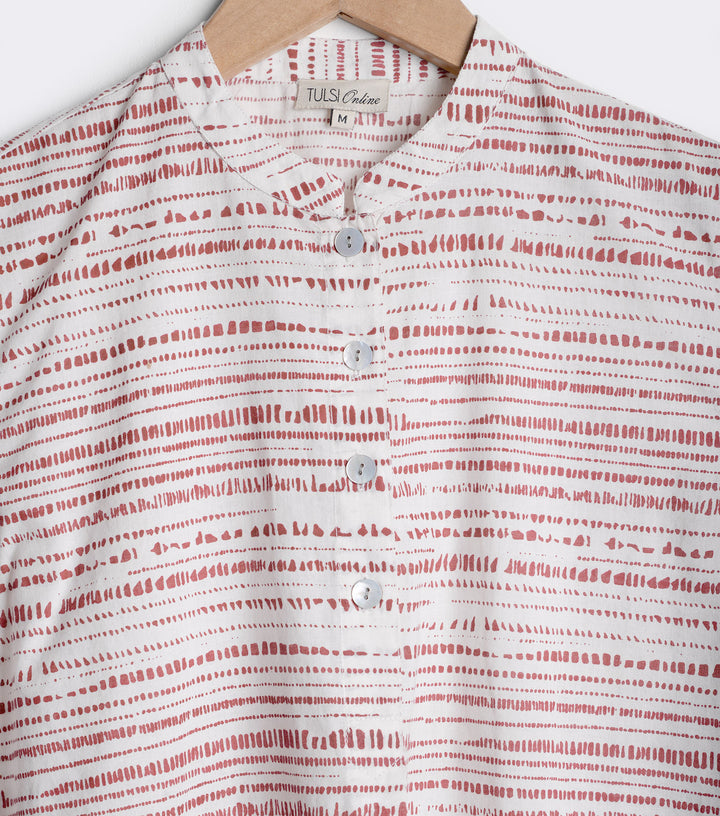 Red Cotton Tunic