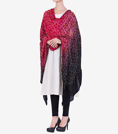 Silk Bandhni Dupatta