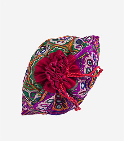 Embroidered Potli